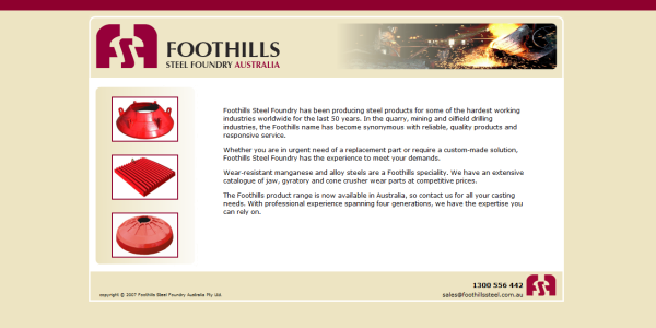 Foothills Steel Foundry Australia